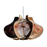 Scandinavian hanging  wire and wood