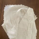 Embroidered openwork pillowcase, early 20th century.