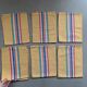 Lot de 6 serviettes de table vintage