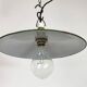 Industrial Green Enamel Light, 1930s
