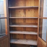 Armoire vitree Louis Philippe