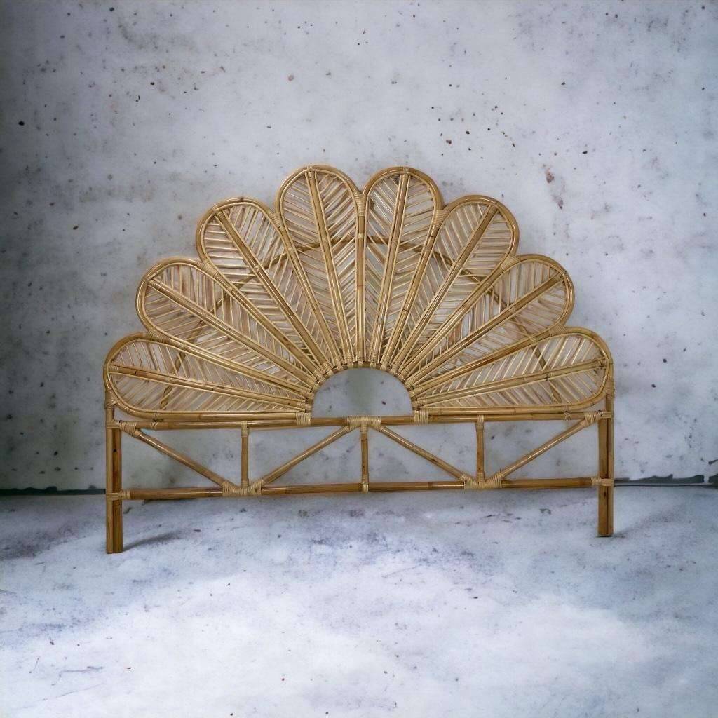 Handmade wicker headboard / headboard / bed