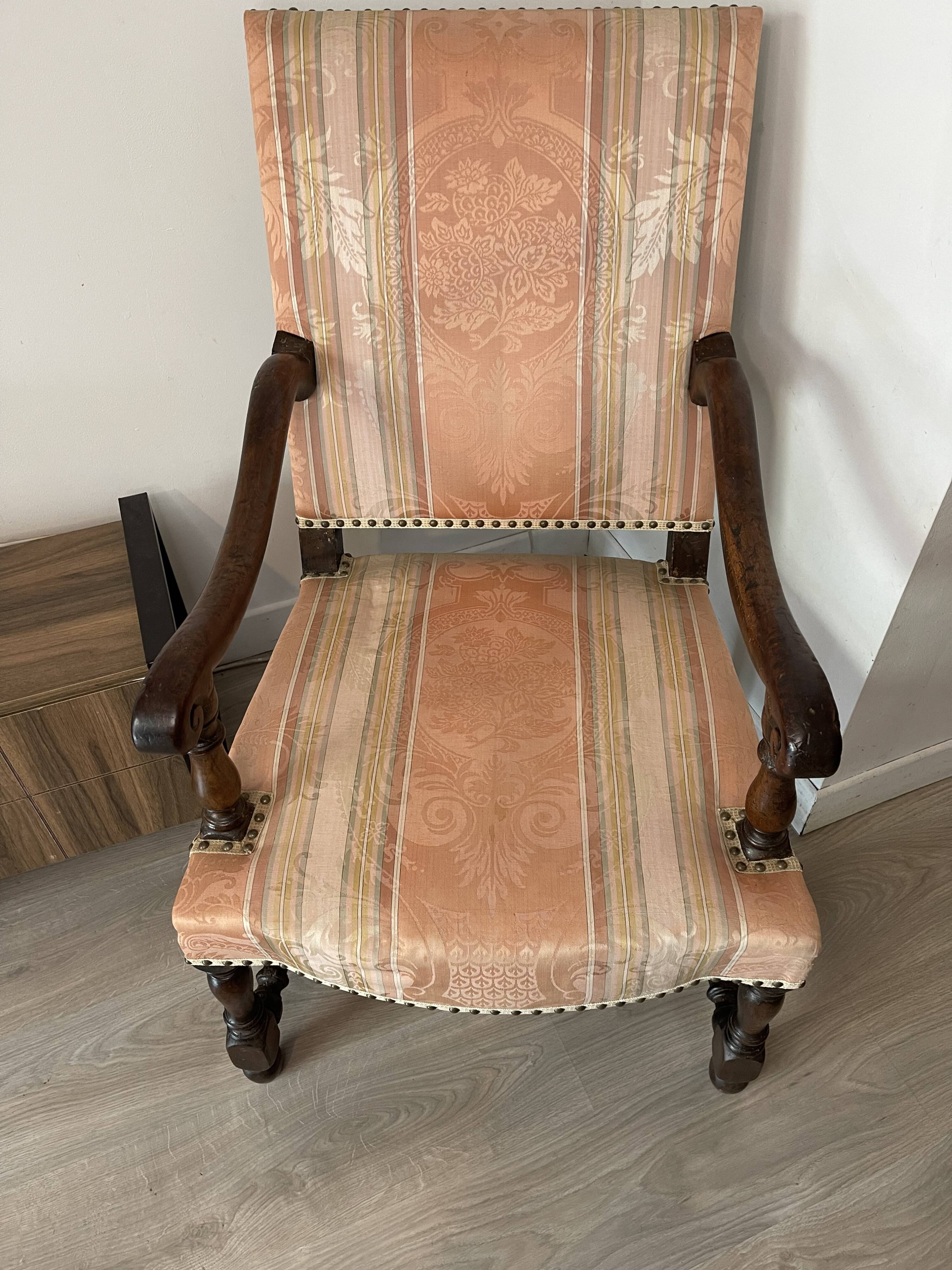 Louis XIII Style Armchair