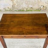 Wooden farmhouse console, circa 40's/50's