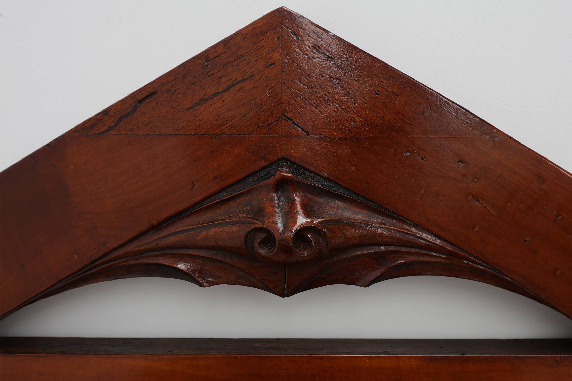 Large carved Art Nouveau Mirror Belgium, ca. 1900
