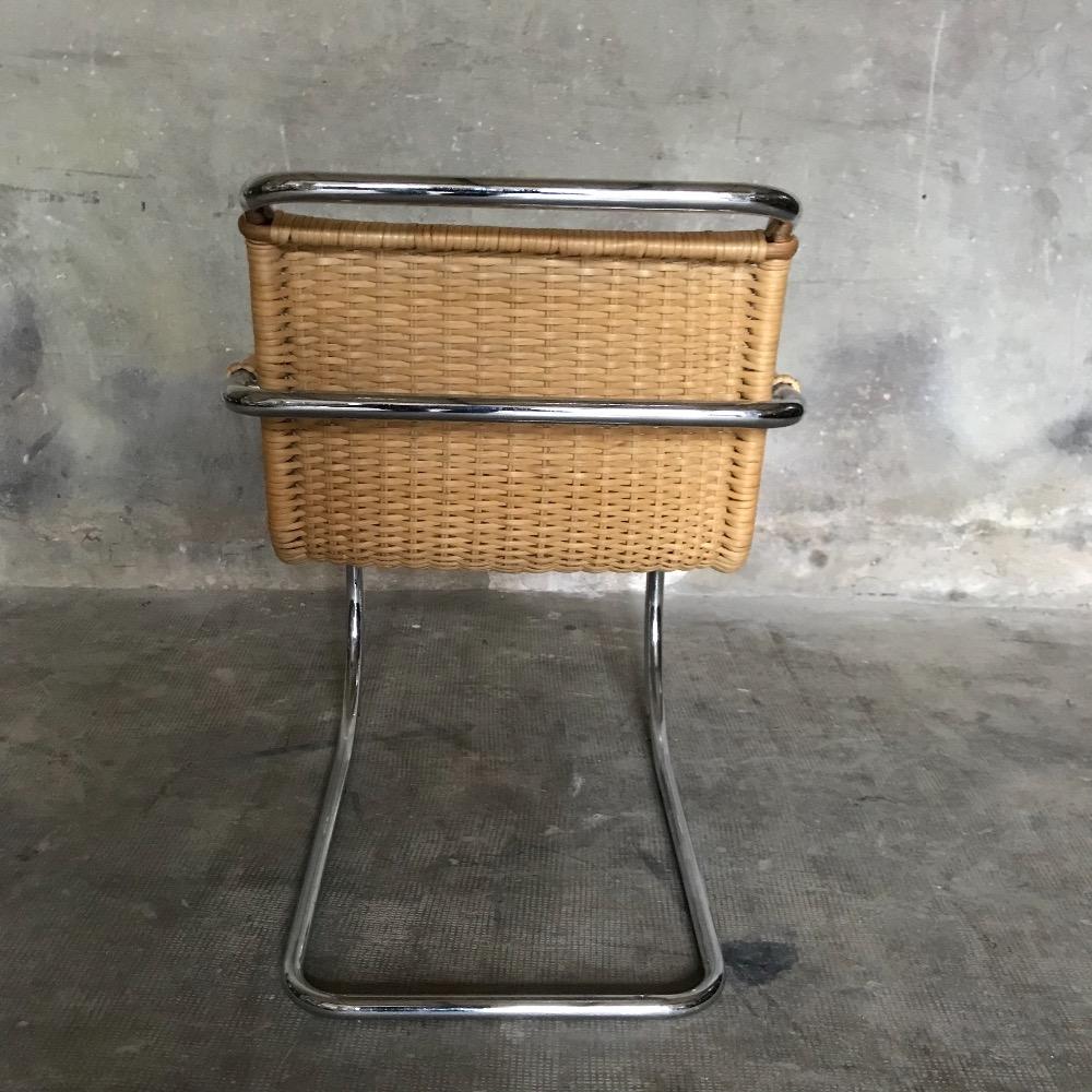 Set of 4 chairs Mies Van Der Rohe MR20