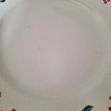 Flat, dessert, hollow plates and tureen in old earthenware