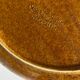 Set of 8 Dieulefit glazed earth plates workshop Mourre Milon 1970