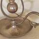 Marine lamp in bronze and brass - bronze swing lamp