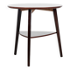 Midcentury Danish round side table in rosewood -Holger Georg Jensen - Kubus