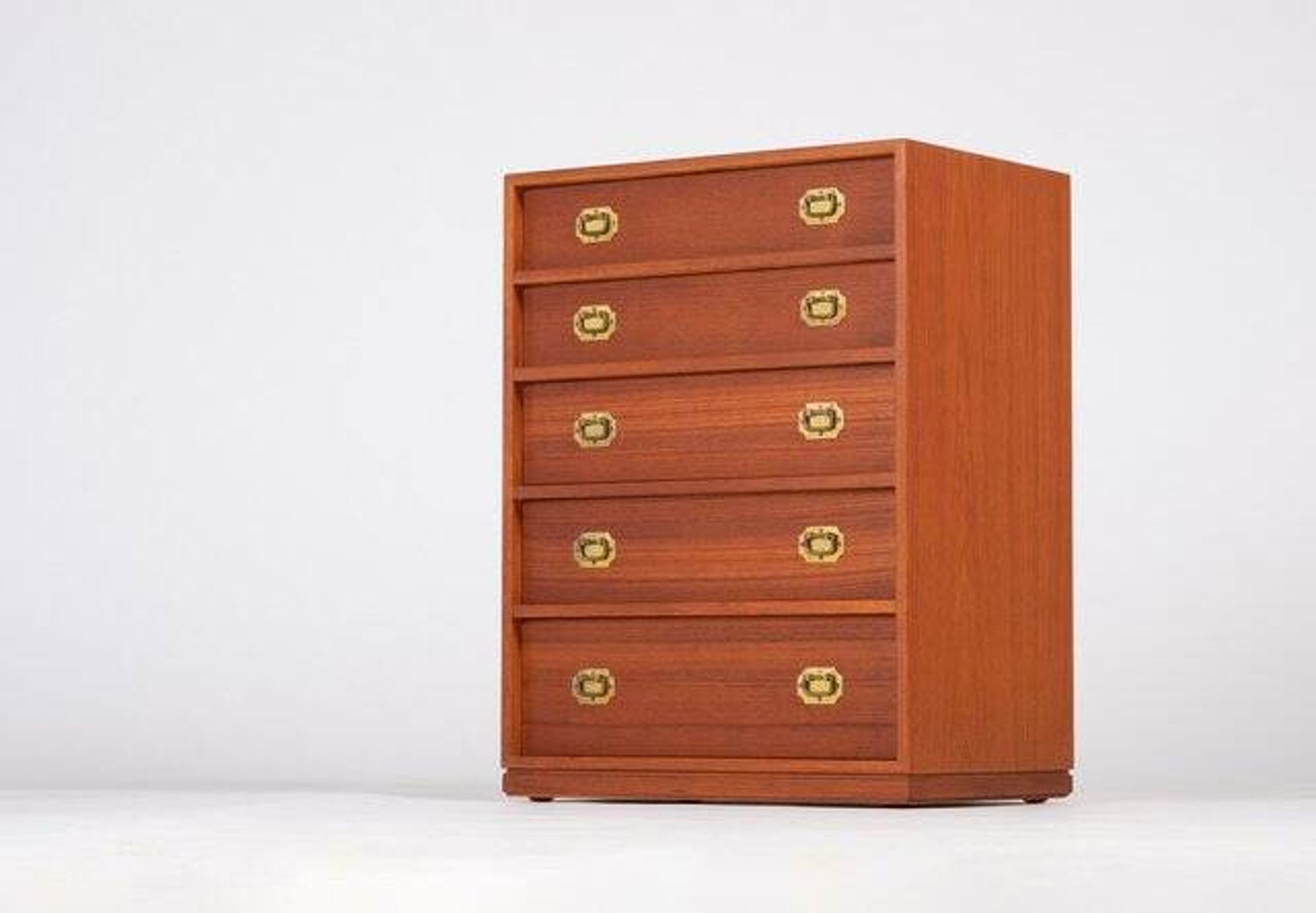 Mid-Century Drawer Chest in Teak by Henning Korch, Denmark, 1960s