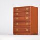Mid-Century Drawer Chest in Teak by Henning Korch, Denmark, 1960s