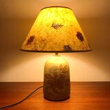 Vintage lamp in glazed stoneware from the 70s