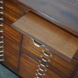 Vintage dutch mahogany jewelers / watchmakers cabinet, circa 1930