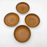 Glazed stoneware deep plates Longchamp