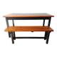 Table de ferme et son banc