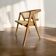 Curved 'Wabisabi' dining chair