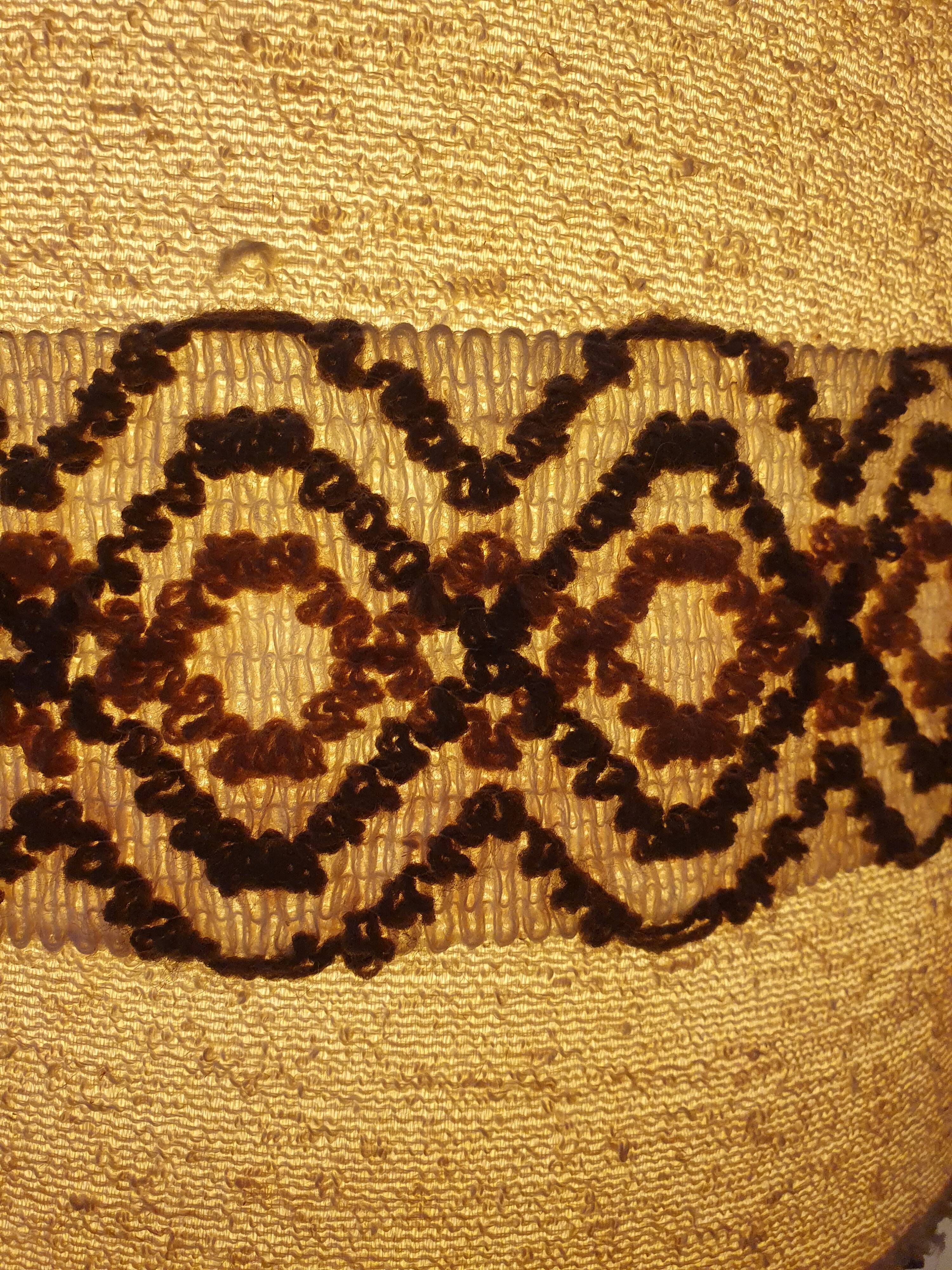 70's ceramic floor lamp