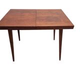 Mid-Century Czech Extendable Chess Table in Walnut and Beech, 1960s