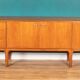Retro Teak 1960s Long A H Macintosh Torpedo Mid Century Sideboard