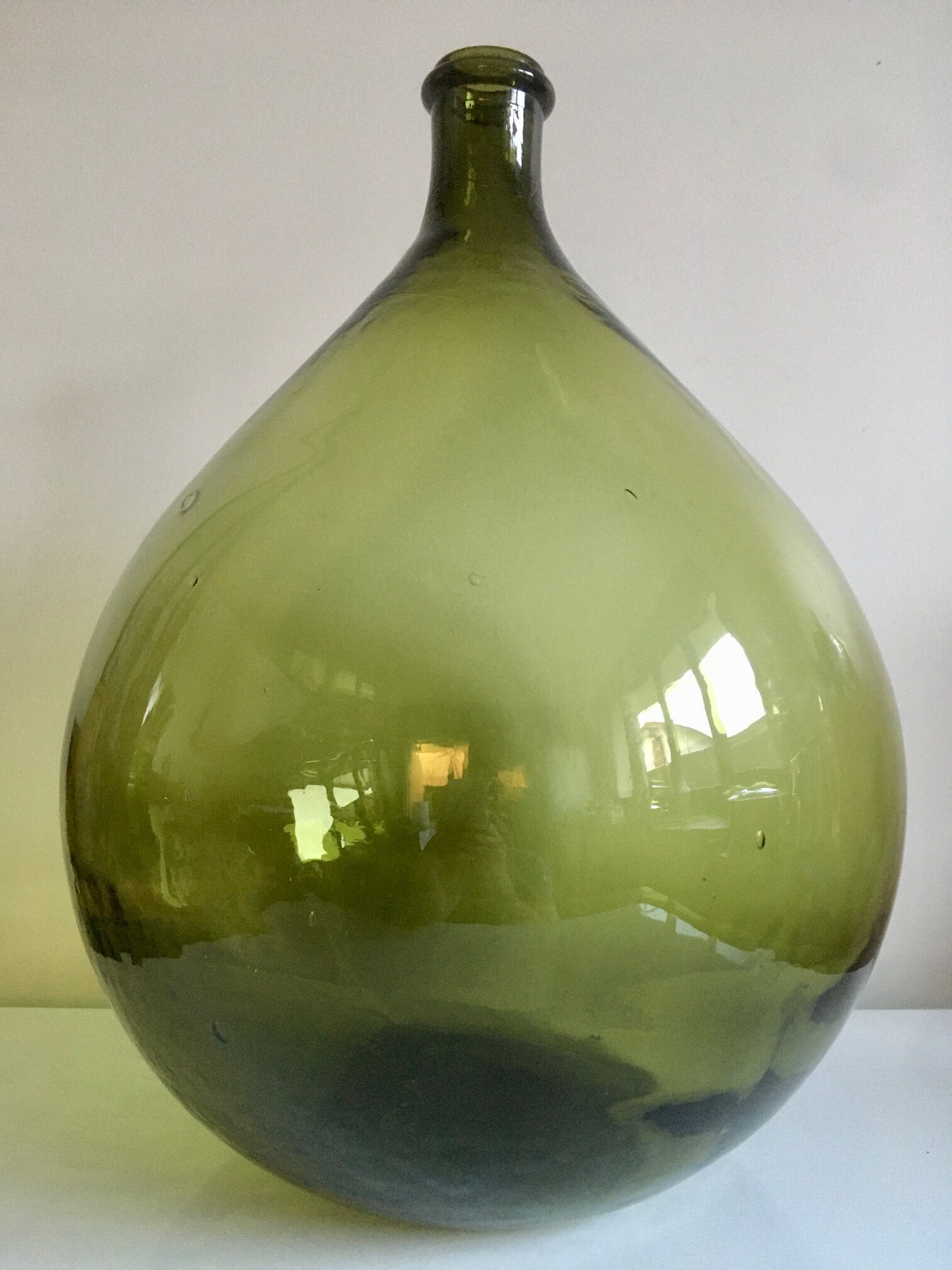 Olive green demijohn 20L