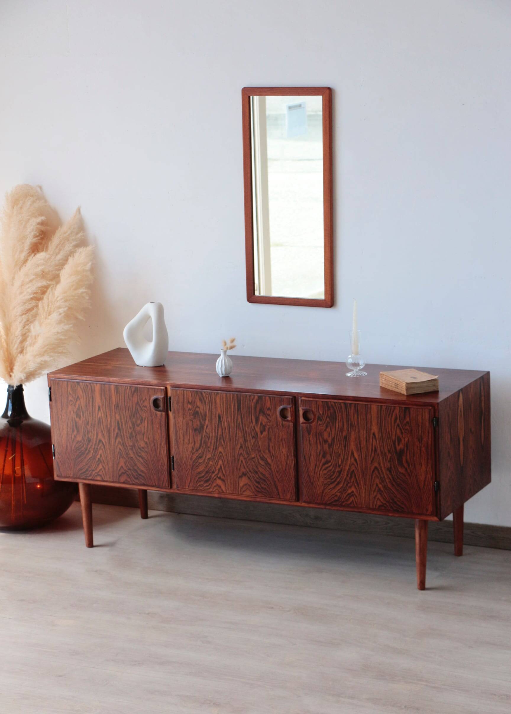 Enfilade vintage en palissandre – Design danois – Pièce unique