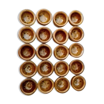 20 Snail Godets