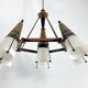 Mid-Century Modern sputnik chandelier, Italy 1950s