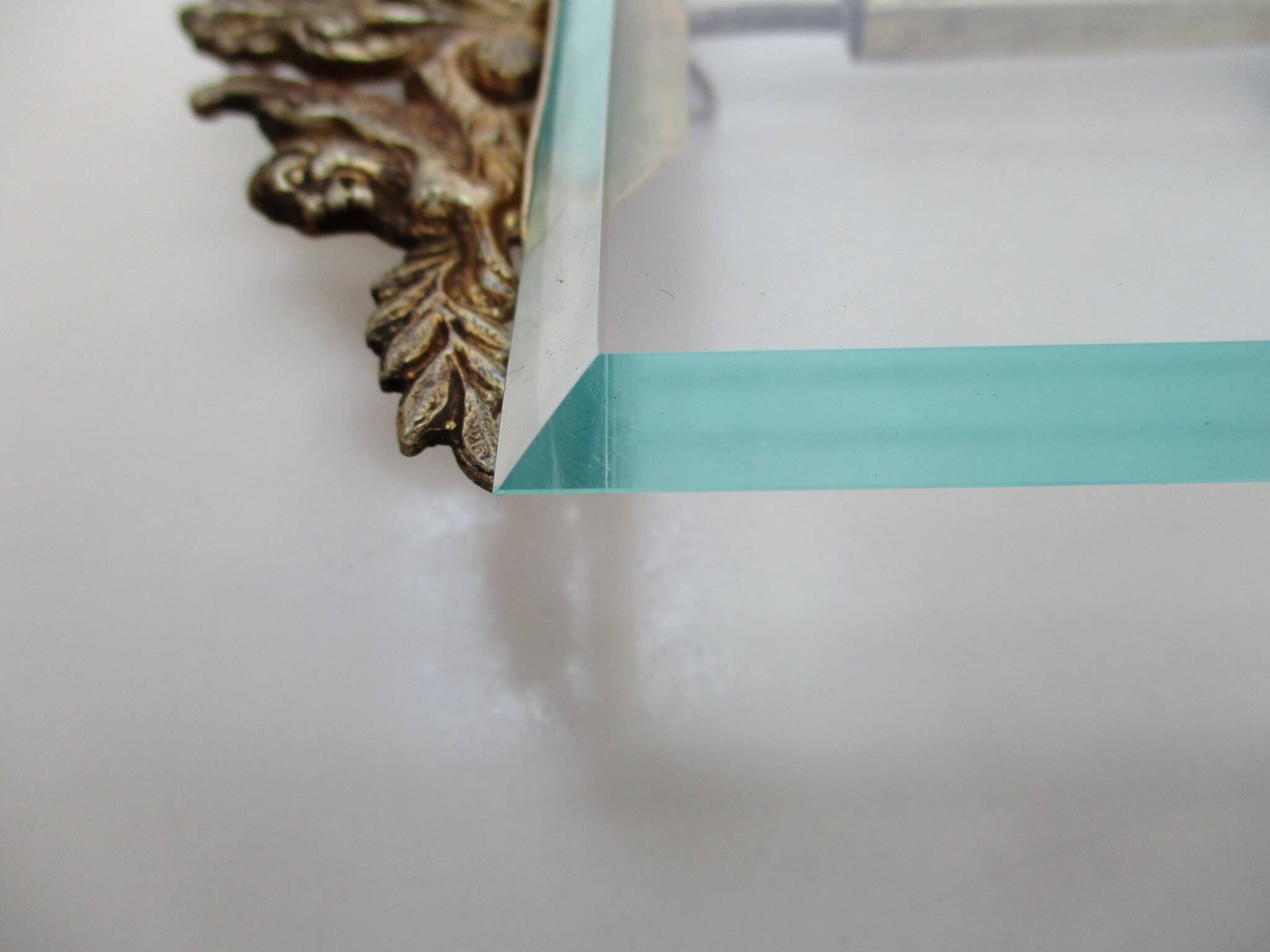 Beveled glass photo frame from the Napoleon III period - Chimeras