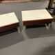 Pair of vintage bedside tables