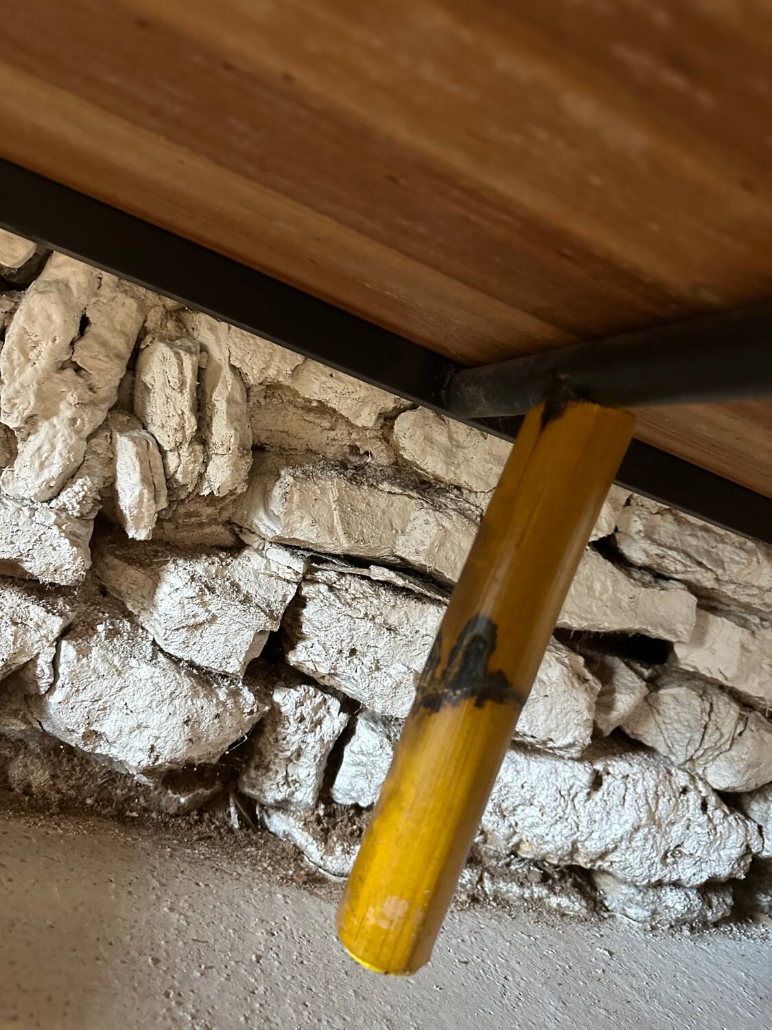 Bamboo and metal enfilade in the Audoux Minet style, 1950s.