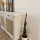 Buffet en bois 2 portes cannage
