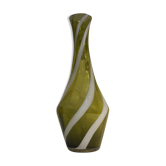 Vase en verre vintage