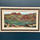 Swedish Oil On Canvas – “River View” By Tage Törngren