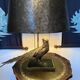 Vintage pheasant lamp signed G.W. (Gilles Wavrant) – Hollywood R design