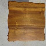 Solid walnut nesting table