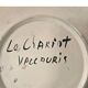 Magnificent vintage Vallauris plate "the cart" Picasso style 1950-