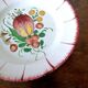 Pair of earthenware plates Les Islettes XIXth century