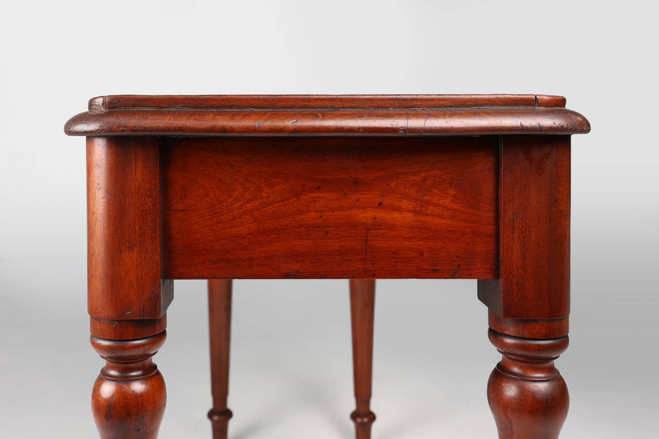 Elegant Mid 19th century English side table in full wood