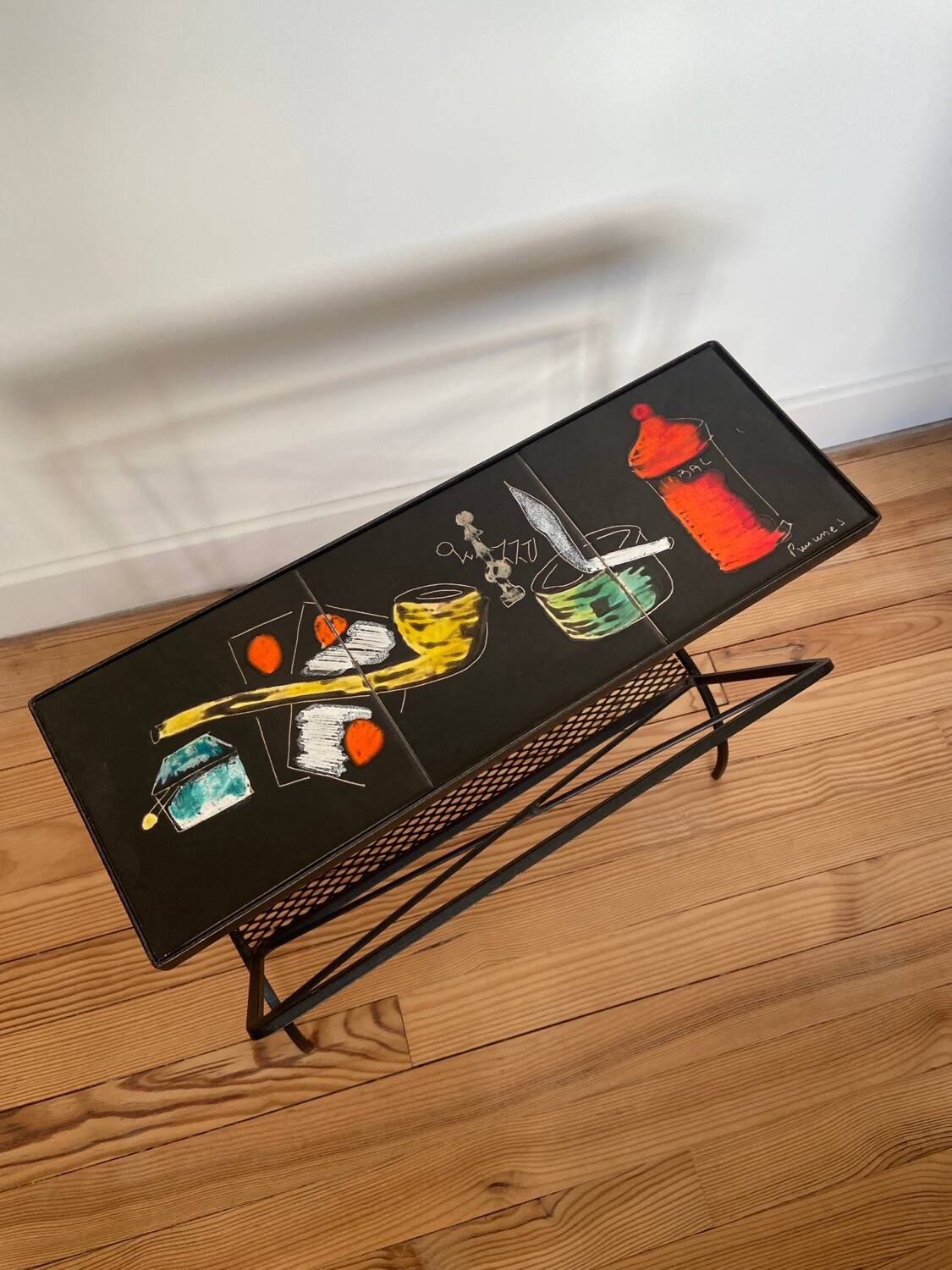 Vintage magazine rack