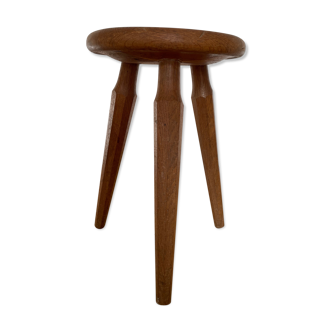 Wooden stool tripod feet pencils