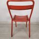4 tolix metal bistro chairs