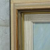 Tage Nilsson ( 1926-1997), Swedish Modern Painting, Oil on Canvas, 1960s, Framed