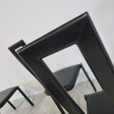 Vintage postmodern dining chairs, 1980s