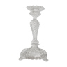 Old glass-made candlestick