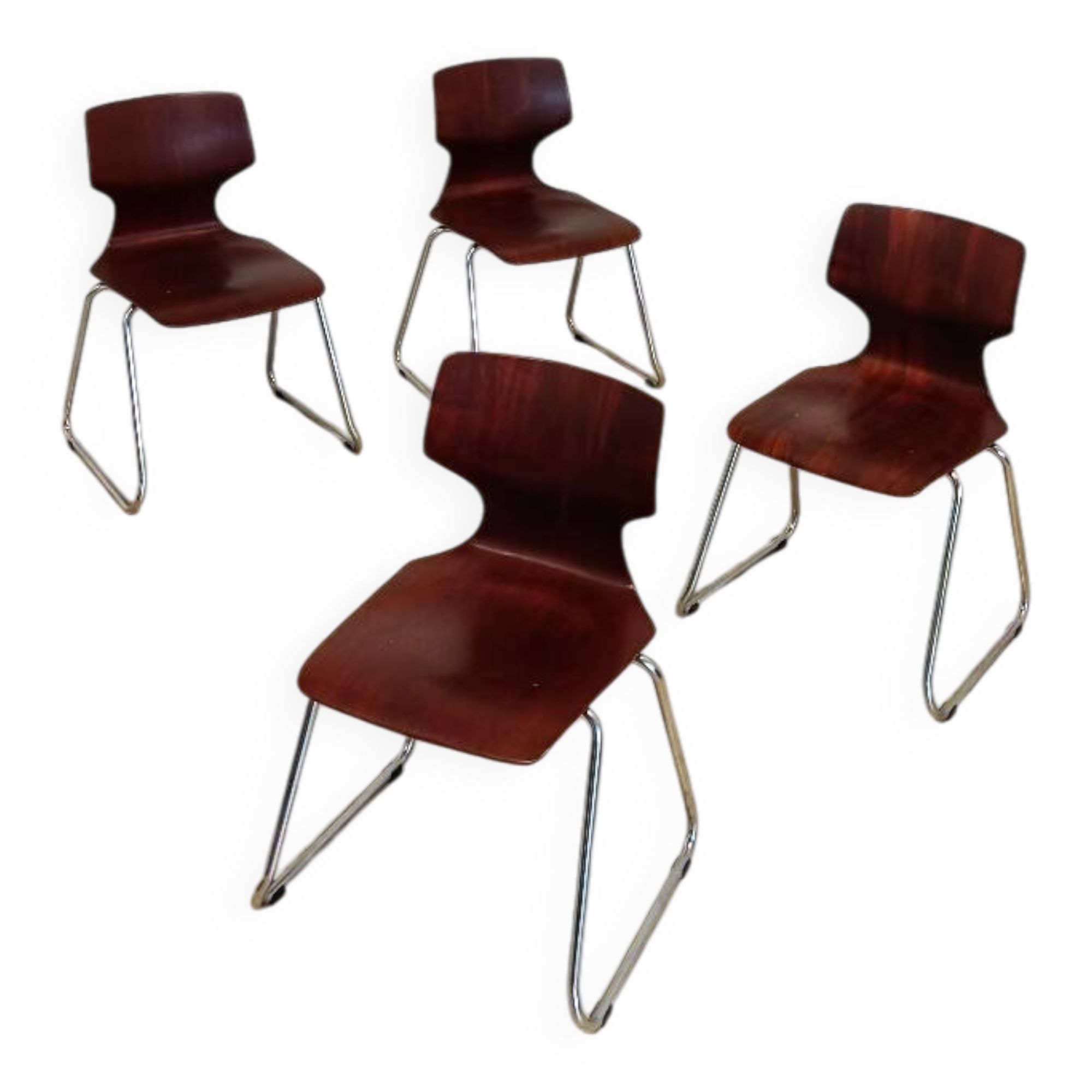 4 Pagholz chairs