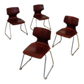 4 Pagholz chairs