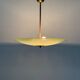 Art Deco ceiling light in green glass, 1940s, Germany