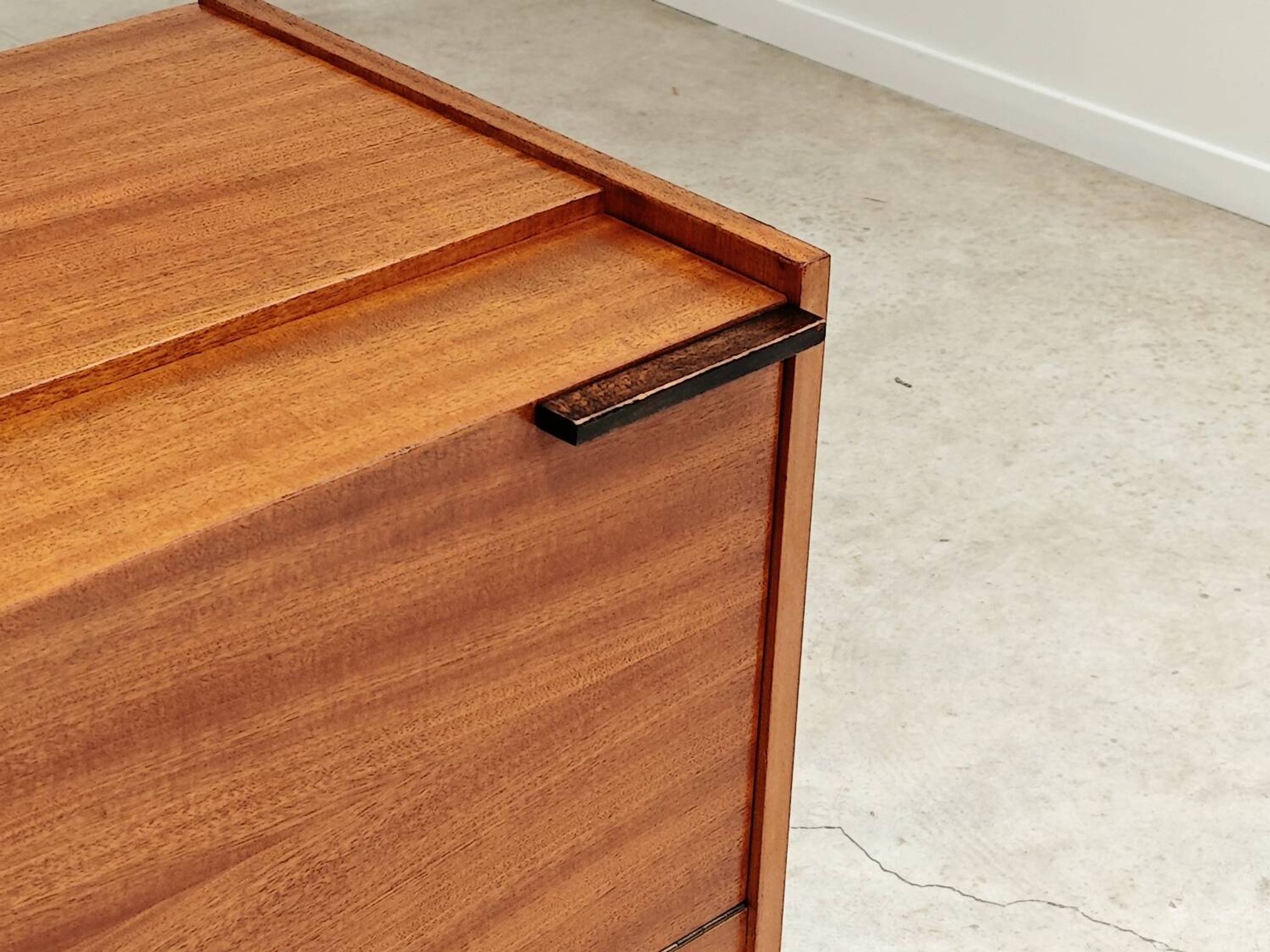 Blanket chest or mini bar UP Zavody by Frantisek Mezulanik year 60