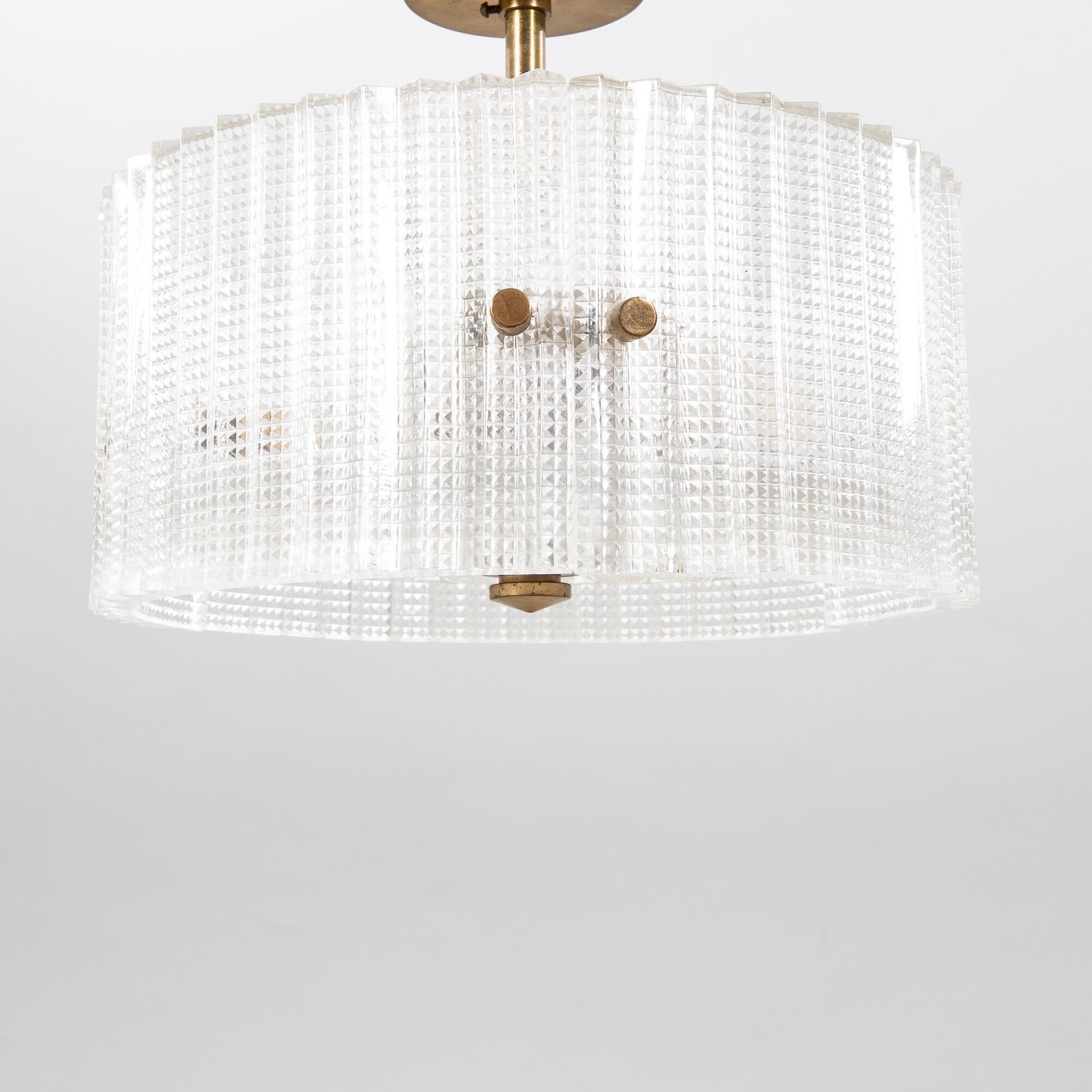 Carl fagerlund pour Orrefors, Suède, 1960
